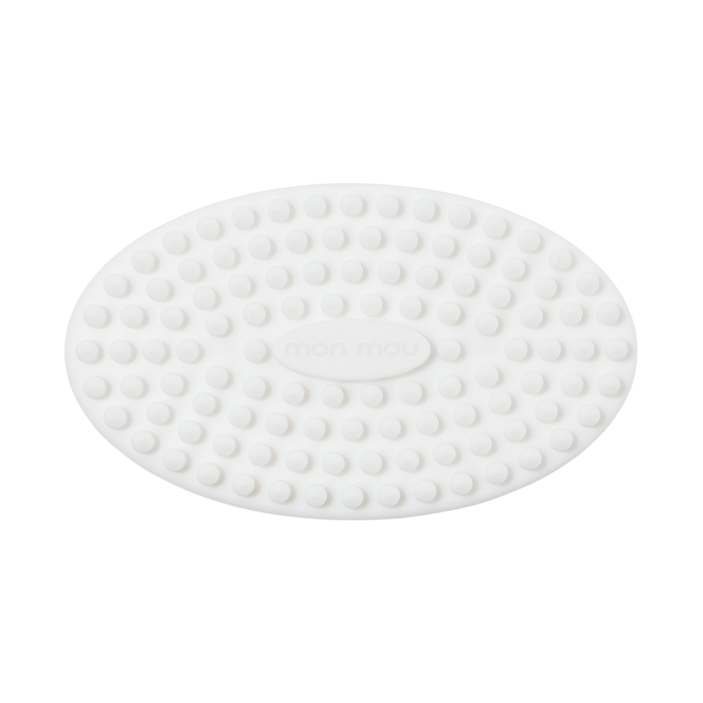 MON MOU Soft Body Brush White - Силіконова губка для очищення шкіри MON MOU Soft Body Brush White - Силіконова губка для очищення шкіри